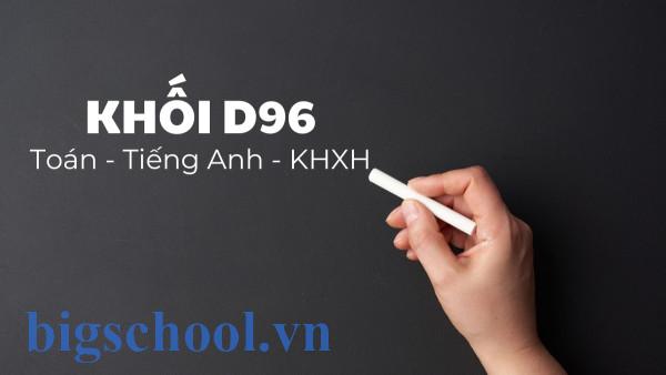 D96 gồm những môn nào? Hướng dẫn cách tính điểm khối D96