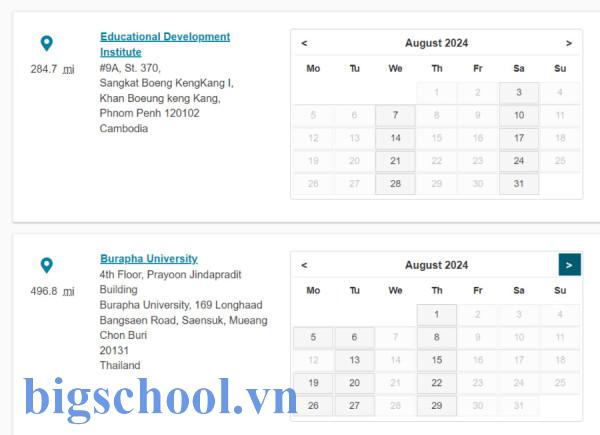 Lịch thi PTE 2025 và Cách chọn ngày thi phù hợp nhất 1 Lịch thi PTE Core 2024 | Hướng dẫn cách đăng ký chi tiết nhất - IELTS with Charles