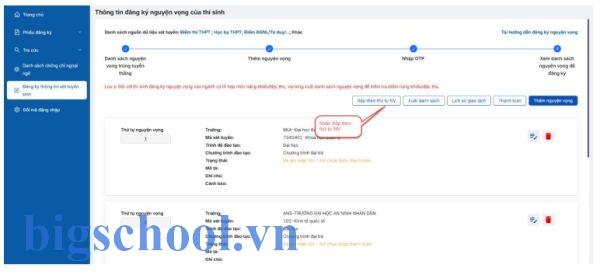 TTNV là gì? Hiểu đúng Thứ Tự Nguyện Vọng để tránh trượt oan 5 Hướng dẫn sắp xếp thứ tự nguyện vọng xét tuyển đại học 2025 đầy đủ, chi tiết