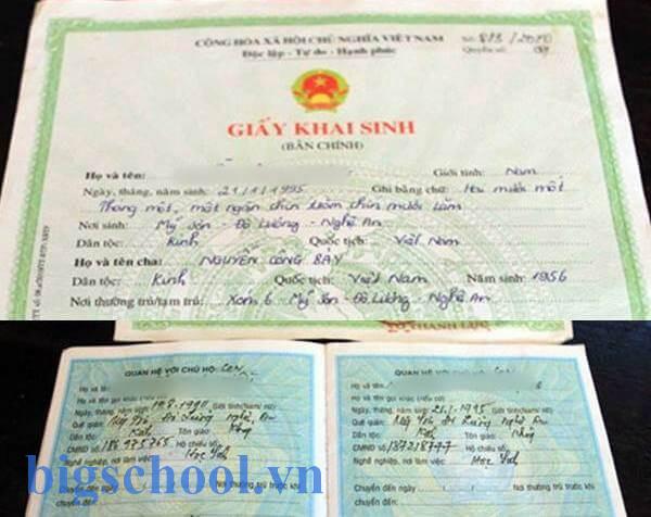 Sai tên mẹ trên Giấy khai sinh và Sổ hộ khẩu có ảnh hưởng gì?