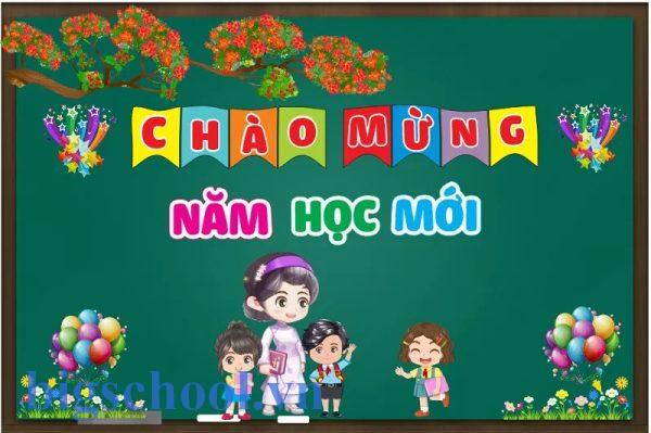 Checklist xây dựng và triển khai khẩu hiệu chào mừng năm học mới