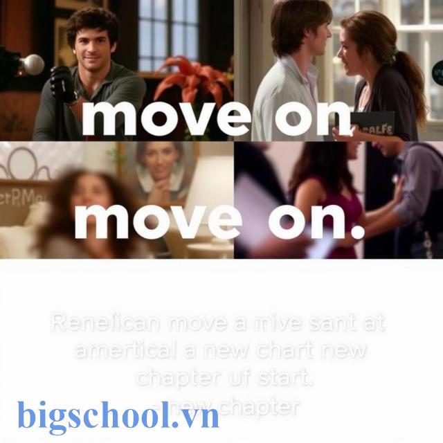 Ví dụ về cách move on được sử dụng trong văn hóa đại chúng, phim ảnh và âm nhạc