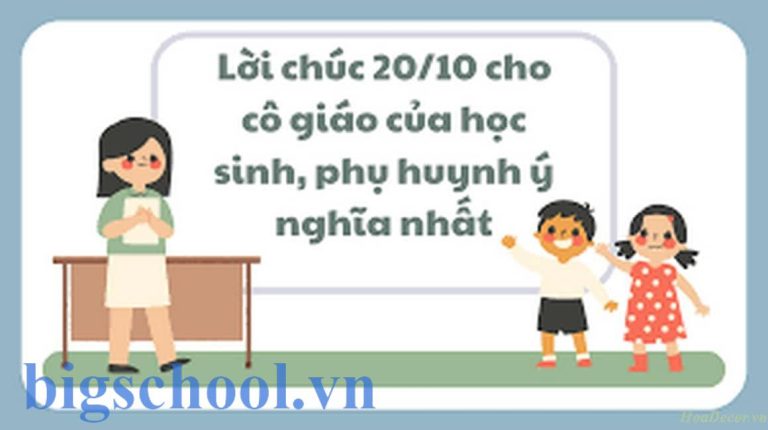 Lời chúc 20/10 cho phụ huynh hay, ý nghĩa nhất 2025