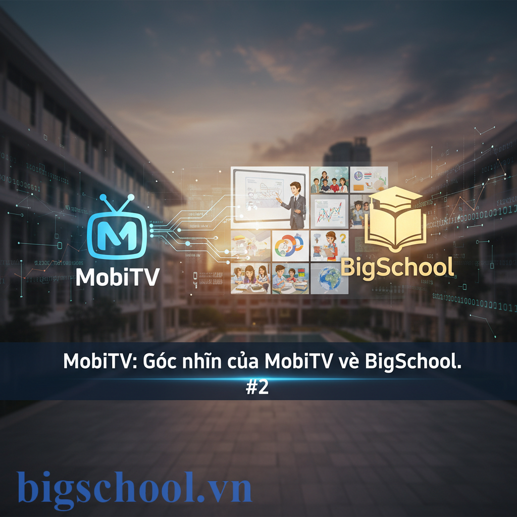 MobiTV: Góc nhìn của MobiTV về BigSchool. 1 mobitv goc nhin cua mobitv ve bigschool content 2
