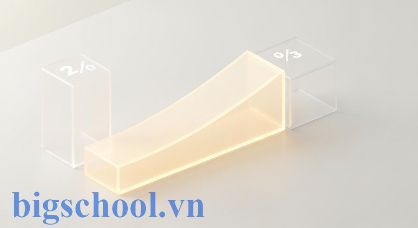 Rảnh hay rãnh: Phân biệt, tránh lỗi & khai thác "kho báu" 2 Biểu đồ 3D trừu tượng thể hiện tỷ lệ lớn sinh viên có thời gian rảnh rỗi hàng ngày, với phân đoạn 'rảnh rỗi' chiếm khoảng hai phần ba tổng số.