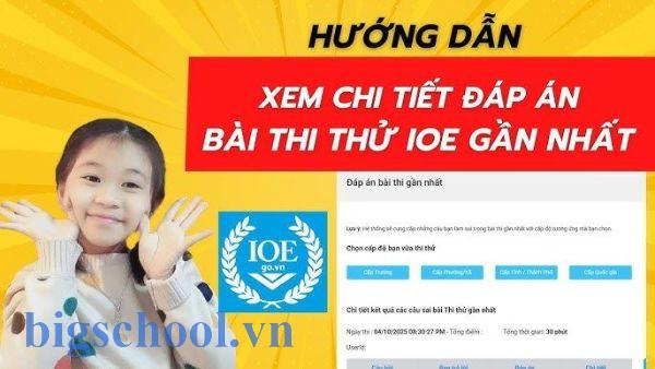 cách thi thử IOE miễn phí