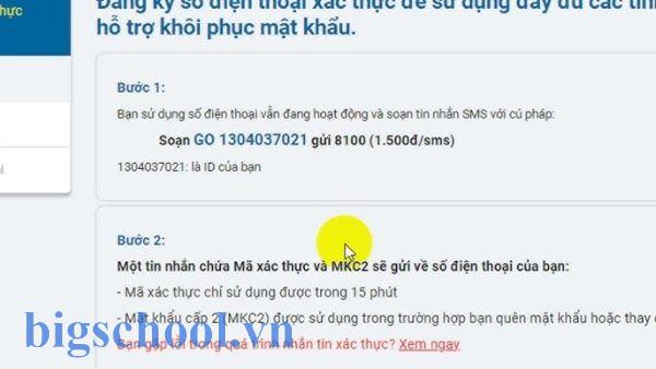 cách xác thực tài khoản IOE