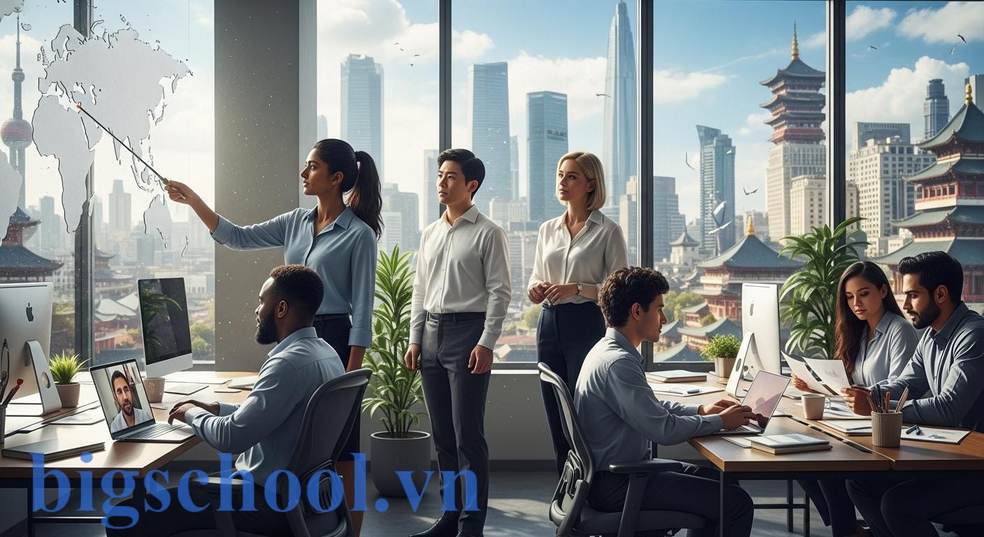 Khối D45 gồm những môn nào xét tuyển đại học năm 2025? 3 Cơ hội nghề nghiệp rộng mở cho sinh viên khối D45 liên quan đến ngôn ngữ Trung và kinh doanh quốc tế.