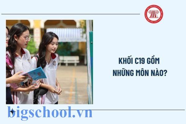Khối C19 gồm những môn nào? Chiến lược xét tuyển đại học 2025