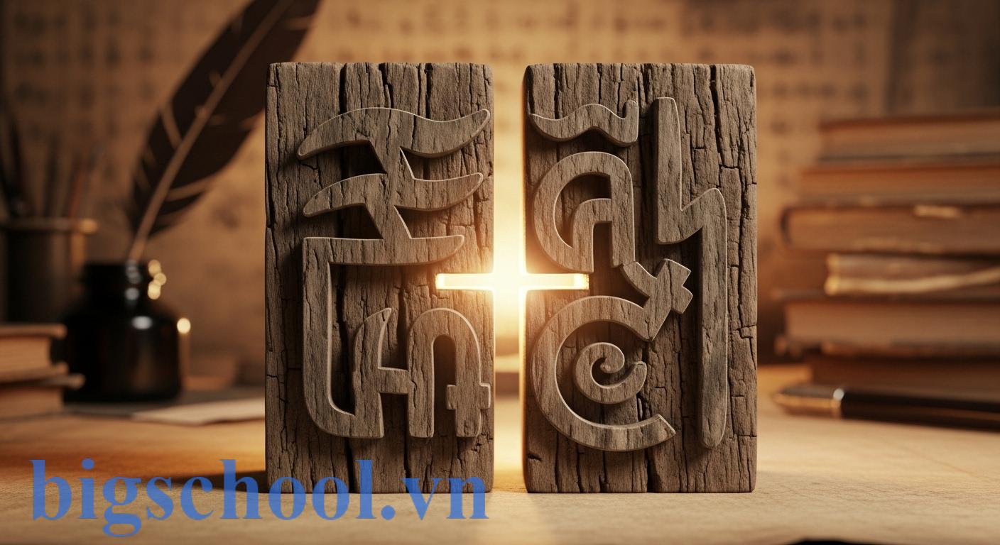 Độc giả hay đọc giả: Giải mã và dùng đúng chuẩn 2025 2 Minh họa từ nguyên Hán Việt của 'độc' và 'giả' tạo thành 'độc giả'.