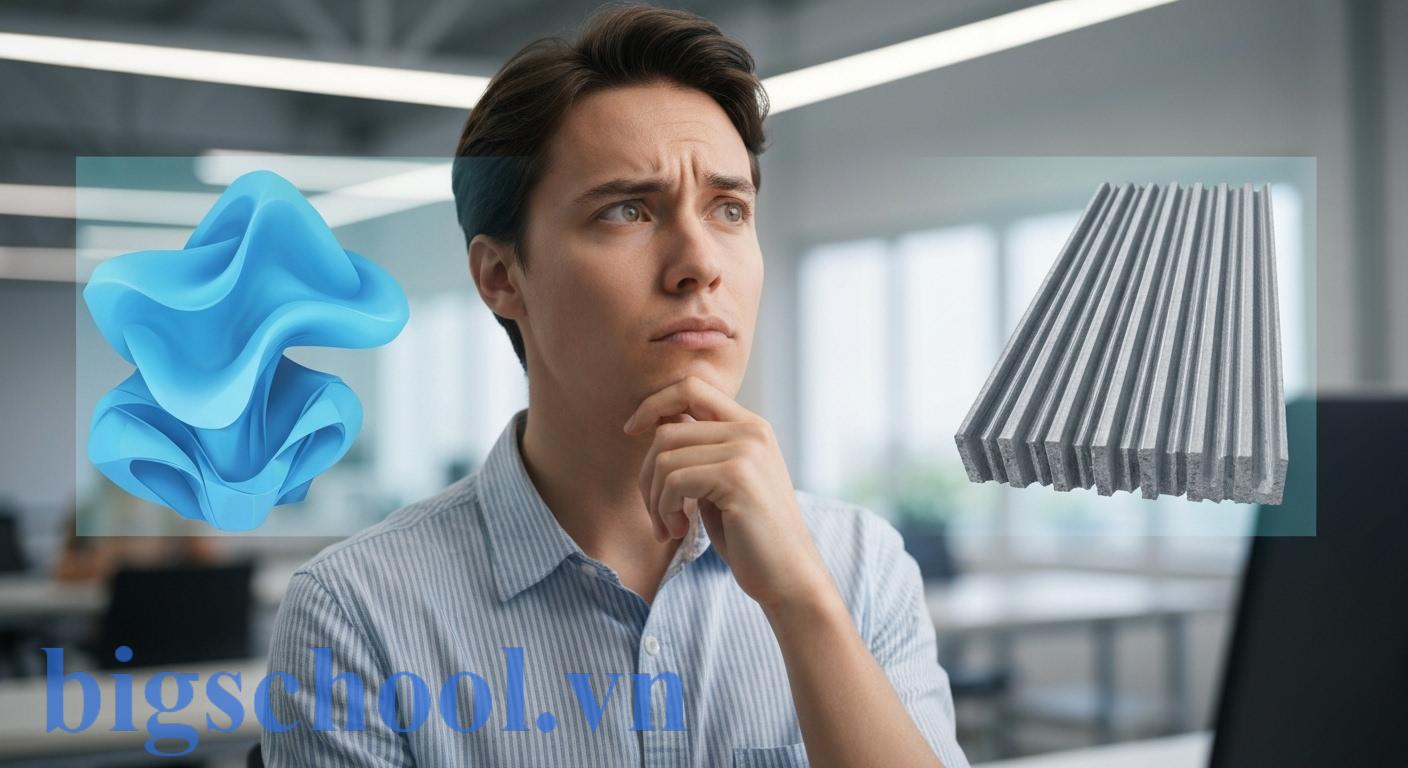 Rảnh hay rãnh: Phân biệt, tránh lỗi & khai thác "kho báu" 1 Một người trẻ bối rối nhìn vào hai khái niệm đối lập trên màn hình số, tượng trưng cho sự nhầm lẫn giữa hai từ có cách phát âm tương tự trong tiếng Việt.