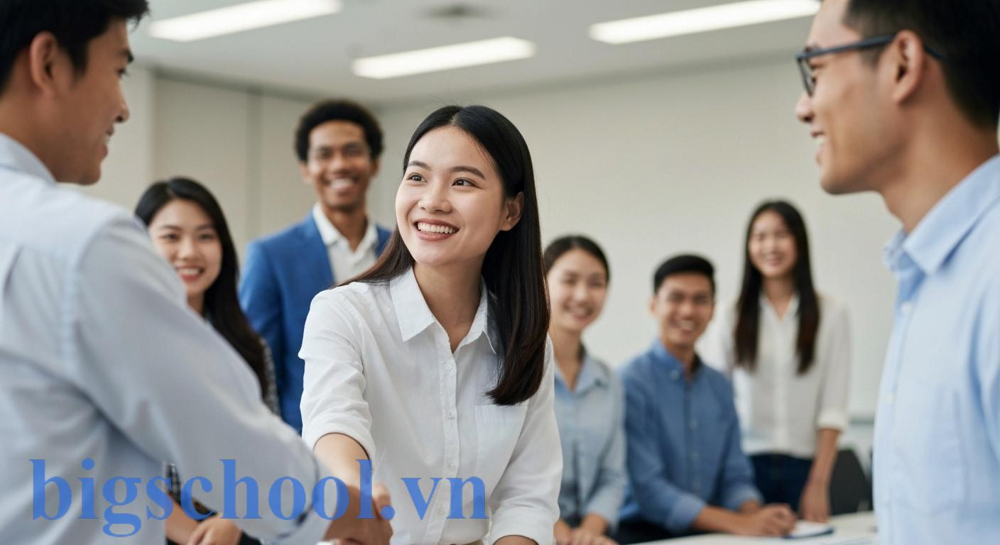 Sinh viên hoặc cán bộ chi hội đang phát triển kỹ năng mềm và xây dựng mạng lưới quan hệ cho tương lai.