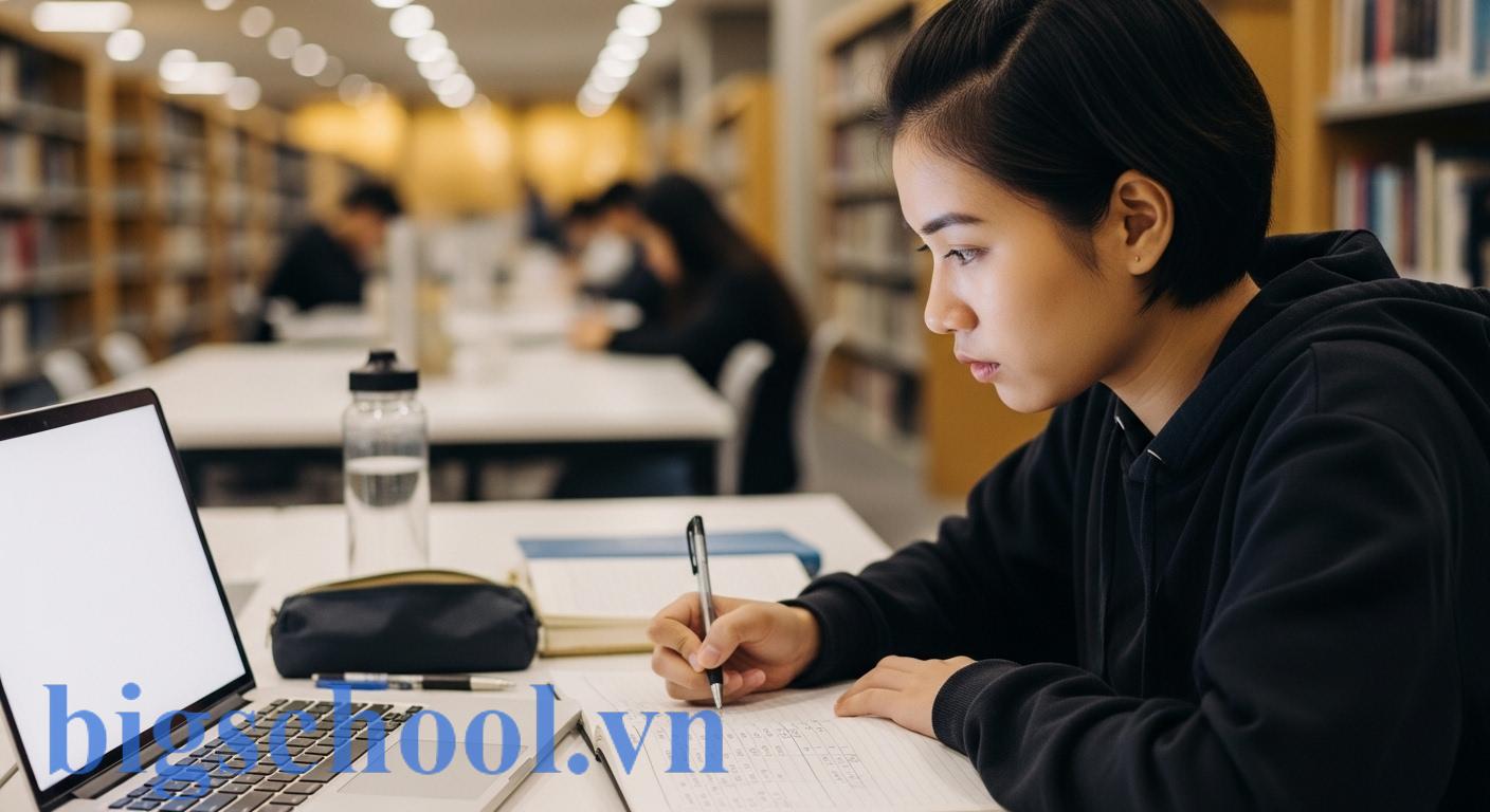 Sinh viên xây dựng chiến lược học tập hiệu quả để quản lý điểm chuyên cần.