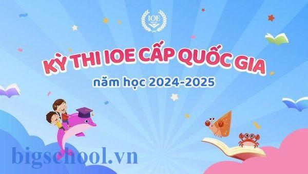 thể lệ thi IOE cấp Quốc gia