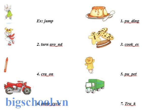 đề thi IOE lớp 1