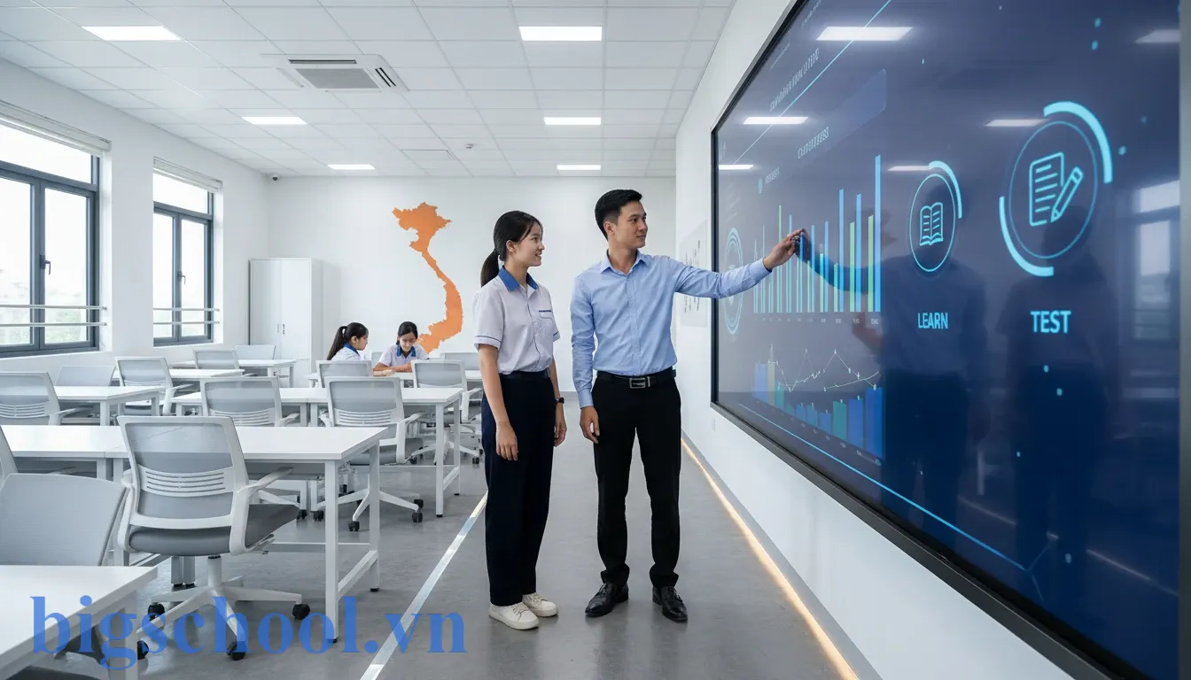 Phương pháp học Simon: Bí quyết làm chủ mọi kiến thức trong 6 tháng (2026) 3 Giao diện hệ sinh thái giáo dục hỗ trợ lộ trình tự học cá nhân hóa cho học sinh.