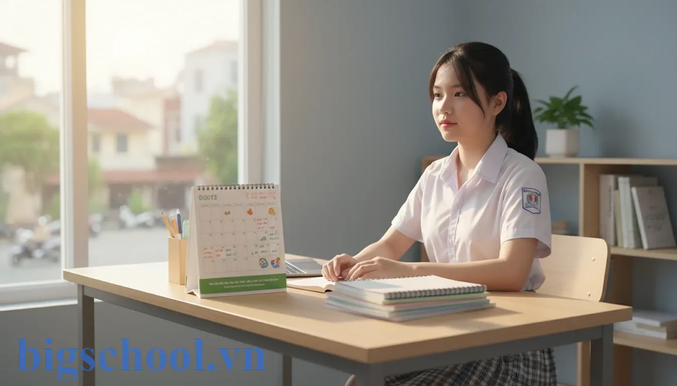 Phương pháp học ngắt quãng: Bí quyết nhớ lâu kiến thức trọn đời (2026) 1 Hᤀc sinh Viᤇt Nam lᤇp kᤇ hoᤀch ᤀn tᤇp khoa hᤀc theo phᤀᤁng phᤀp hᤀc ngᤃt quᤃng.