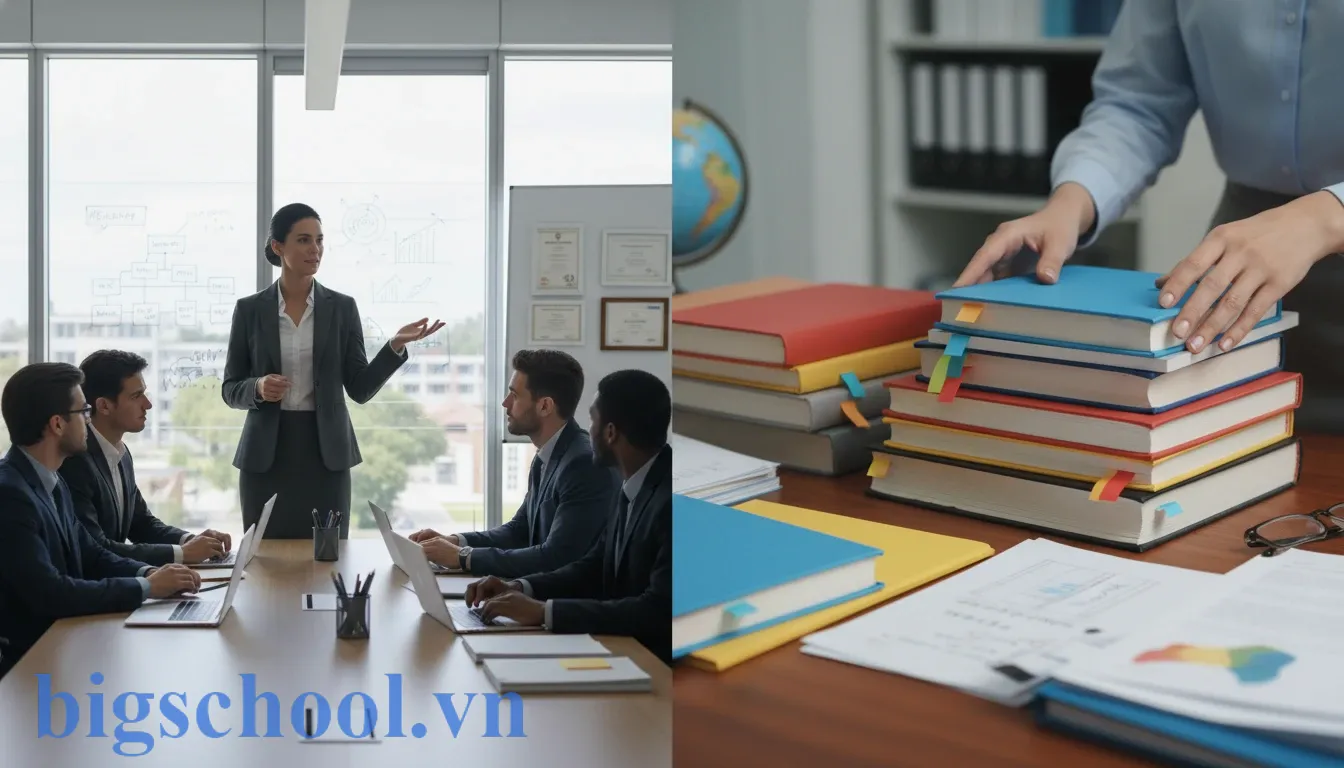 Sếp hay xếp: Dùng đúng chuẩn, tự tin tránh sai 2025 3 Hình ảnh minh họa phân biệt sếp là người lãnh đạo và xếp là hành động sắp đặt đồ đạc.