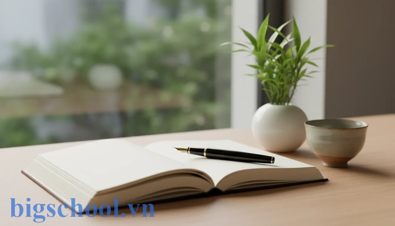 Mẹo phân biệt ch và tr: Quy tắc chính tả dễ nhớ nhất 2026 1 Hình ảnh minh họa quy tắc chính tả ch và tr qua cây tre và chén trà truyền thống.