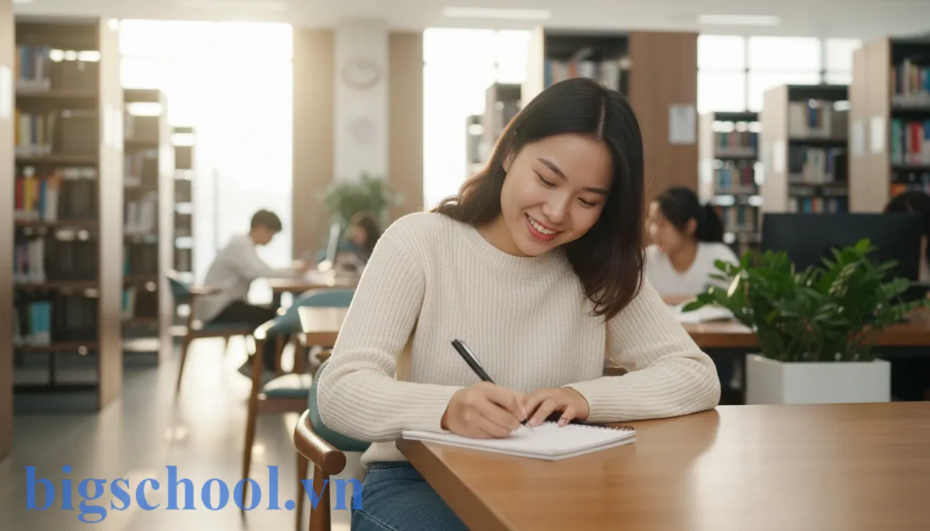 Học sinh lập danh sách việc cần làm để tối ưu hóa phiên học Pomodoro 25 phút.