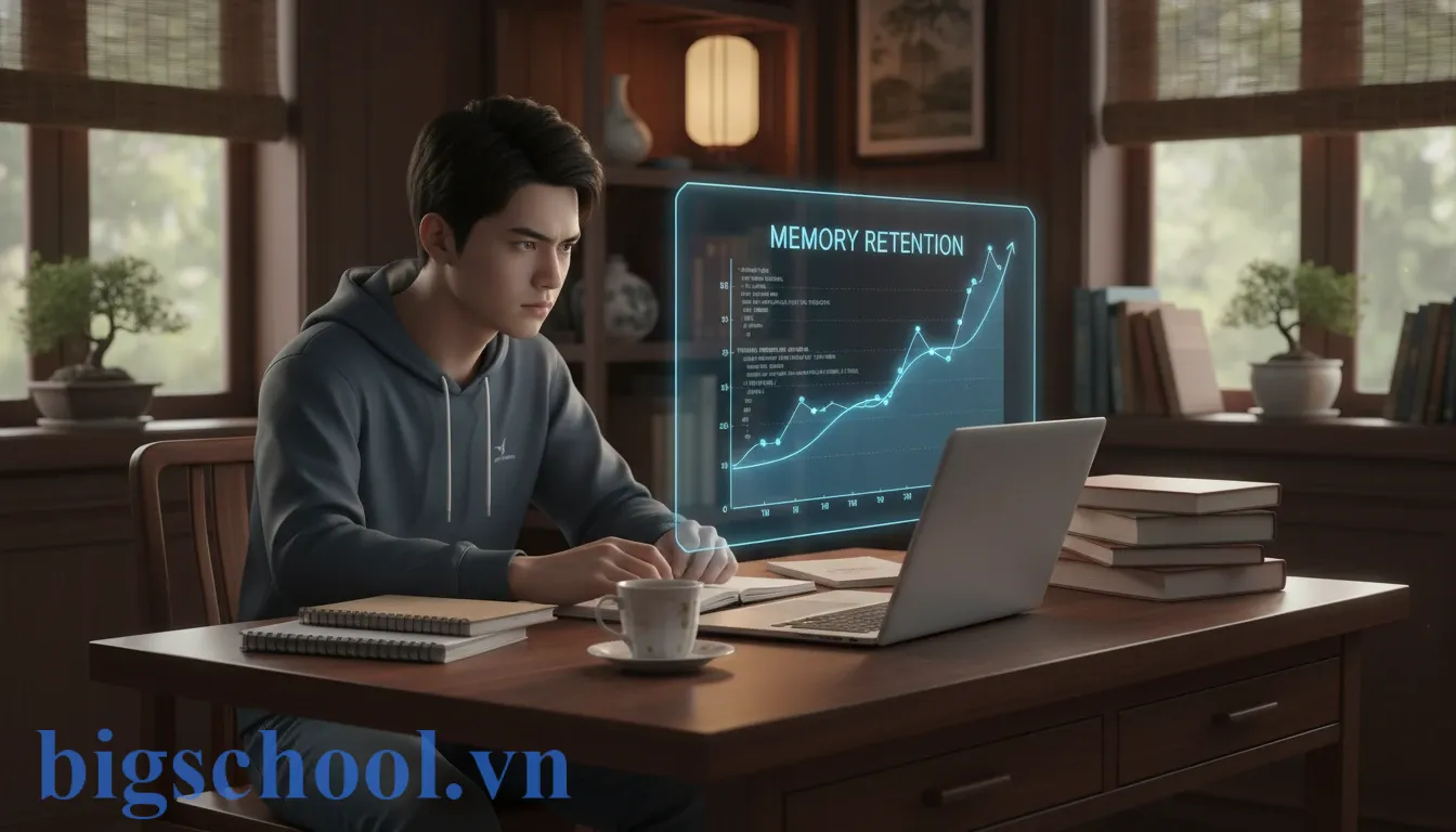 Học sinh Việt Nam đang áp dụng phương pháp Active Recall để bẻ gãy đường cong quên lãng.