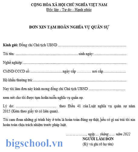 Nợ môn có được tạm hoãn nghĩa vụ quân sự không? Luật 2026 quy định rõ 1 Nợ môn có được tạm hoãn nghĩa vụ quân sự không? Luật 2026 quy định rõ